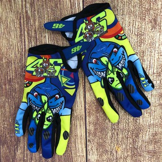 ถุงมือขับรถมอเตอร์ไซค์วิบาก VALENTINO ROSSI VR46 the doctor outdoor MOTO GP