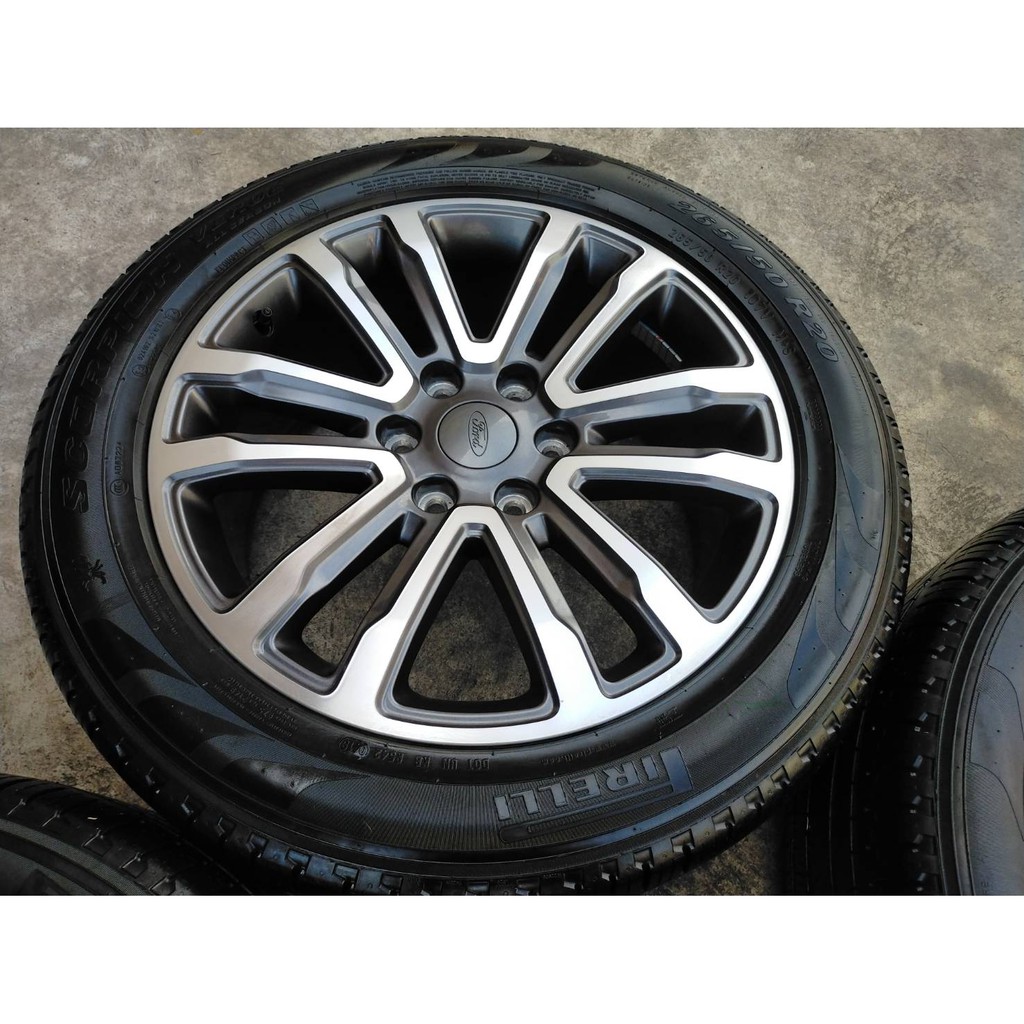 แม็กฟอร์ดขอบ 20 พร้อมยางFirelli Scorpion 265 50 R20 ปี19