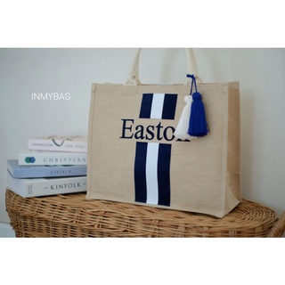 Striped bag Size S กระเป๋า​ผ้า​กระสอบ​กันน้ำ