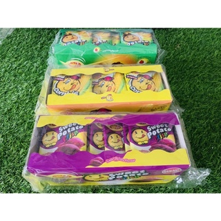 ขนมขบเคี้ยว ขนมทานเล่น มันฝรั่ง แลบลิ้น มันฝรั่งทอด