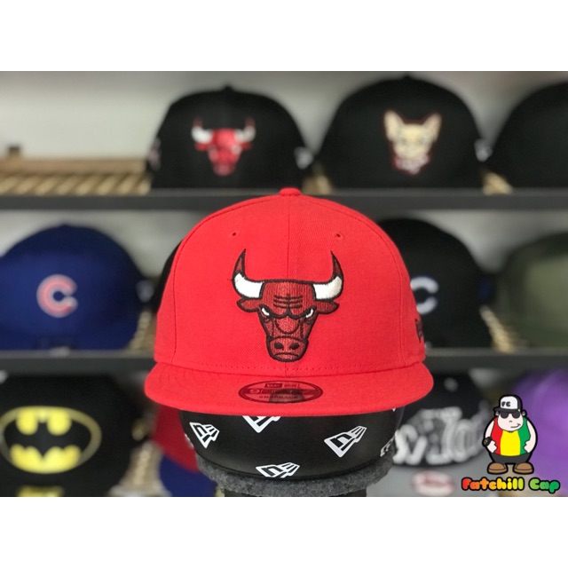 Fatchill Cap Chicago Bulls New Era NBA Team Metallic 9FIFTY Snapback Cap