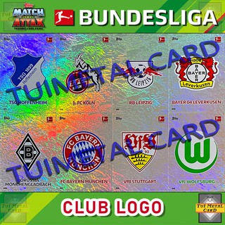 MATCH ATTAX 2020/21 BUNDESLIGA: CLUB LOGO ตราสโมสร การ์ดสะสมฟุตบอล Football Trading Card