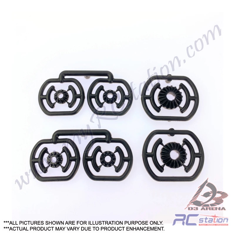 3Racing SAK-65F/V2 - Gear Differential Gear Set- Ver. 2 SAK-65F/V2
