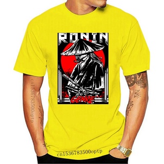 เสื้อยืด พิมพ์ลาย Ronin Samurai สไตล์สตรีท สําหรับผู้ชาย S-5XLS-5XL