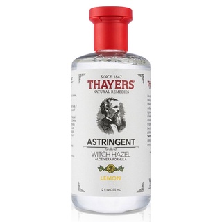 พร้อมส่ง Thayers Astringent Witch Hazel Aloe Vera Formula Lemon โทนเนอร์ 355 ml