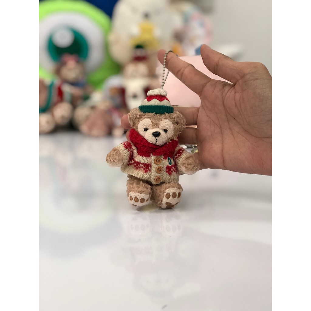 [พร้อมส่ง] ตุ๊กตา Duffy 🎀 ของแท้ 🎀 มีเลขแทรค พวงดัฟฟี่ในชุดกันหนาว - 🐻 Duffy and Friends 🐻