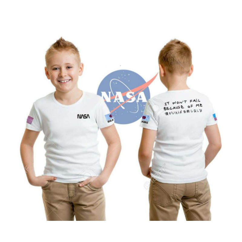 เสื้อยืด NASA CHILDRENS / NASA CHILDRENS TSHIRT / NASA KIDS TSHIRT / เสื้อโค้ต