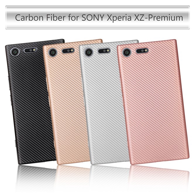 เคส สำหรับ Sony Xperia XZ Premium【SE-Update 】 Carbon Fiber TPU Case