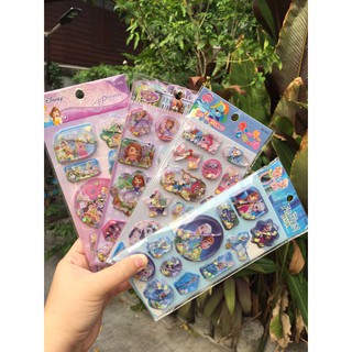 🎉พร้อมส่งจากไทย🎉 สติ๊กเกอร์น้ำ ลายเจ้าหญิง Blister sticker สติ๊กเกอร์น่ารัก สติ๊กเกอร์เด็ก DIY Mobile Phone Sticker