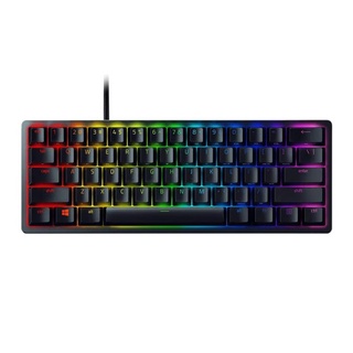 KEYBOARD Razer Huntsman Mini - 60% (Linear Red Switch) Model : KB-HUNTSMAN-MINI60-LINEARRD-2Y