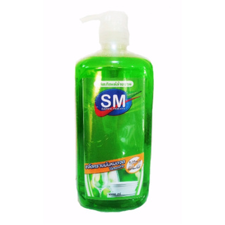 น้ำยาล้างจาน ตรา SM (ไ่ม่ผสมสารSLS) 1000ml (หัวปั๊ม)