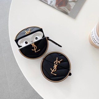 YSL Airpods 3 เคสซิลิโคนนุ่มป้องกันรอยสําหรับเคสหูฟัง Airpods Gen 1 2 pro 2