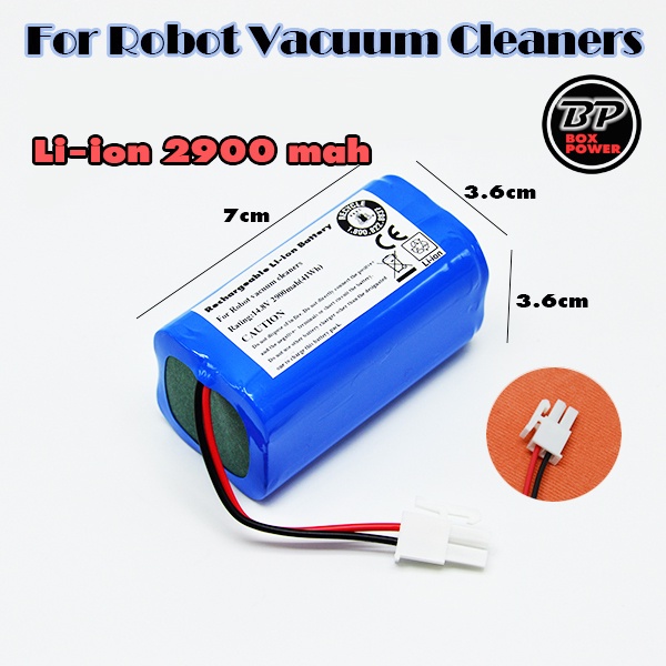 แบตเตอรี่สำหรับหุ่นยนต์ดูดฝุ่น Mister​Robot​ Hybrid, Hybrid​ Lazer,ILIFE X800, Dibea​ D960 14.8V