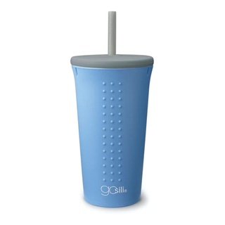 GoSili แก้วน้ำ รุ่น STRAW CUP 16OZ 1PK FOG GREY/FOG GREY/FOG BLUE