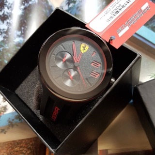 นาฬิกา Ferrari  FXX Black Dial Mens Watch ของแท้