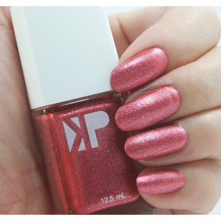 KP Premium Nail Polish | Matte Special | Grainy Cranberry (MS008S) | สีแดงแครนเบอร์รี่เนื้อทราย