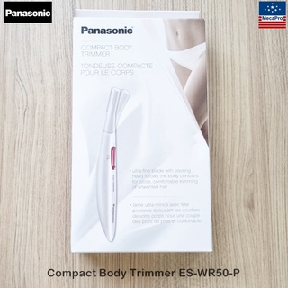 Panasonic® Compact Body Trimmer ES-WR50-P พานาโซนิค เครื่องโกนขนร่างกาย แบบไร้สาย สำหรับผู้หญิง ขนใบหน้า ขนบิกินี่ ขน