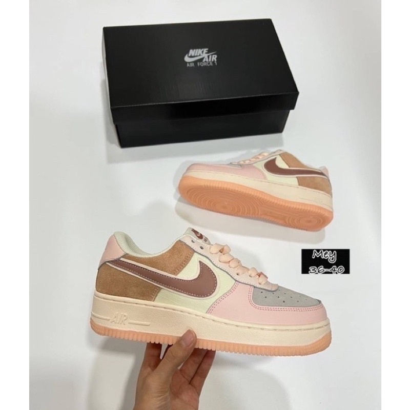 Nike Air Force 1 Low Premium Washed Coral (size36-40) Pastel
