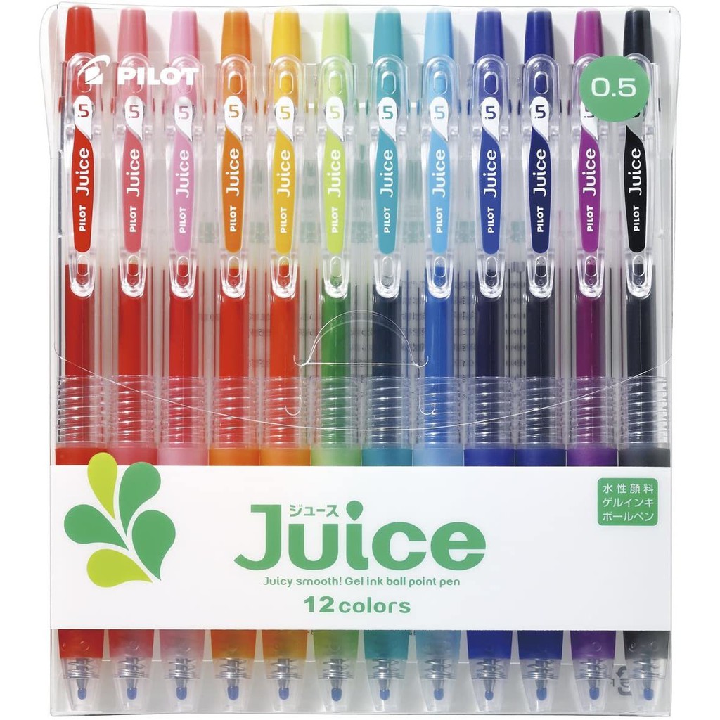 Pilot Juice Gel Pen 12 Colour Set 0.5mm