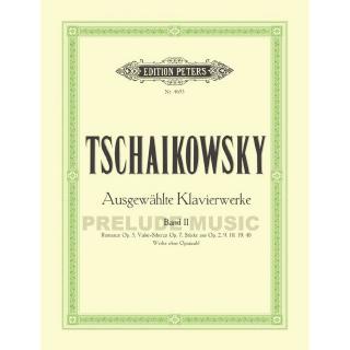 (โค้ดINCSM2Lลด70฿) Tchaikovsky Selected Piano Works Vol. 2