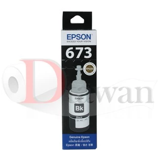 EPSON T673 น้ำหมึกเติมแท้ EPSON L800,L805,L810,L850,L1800 (BK,C,M,Y,LC,LM) (เลือกสีที่ช่องตัวเลือกสินค้า)