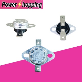 Power shopping เทอร์โมสตัท KSD301 100c 110c thermostat เทอร์โมสวิตช์ อะไหล่กาน้ำร้อน 16A 220VAC สินค้ามีตัวเลือก