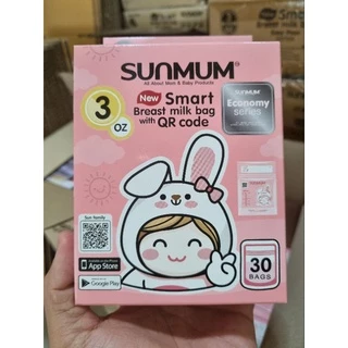 (ยกลังถูกกว่า) ถุงเก็บน้ำนมSunmum 3OZ(360ใบ),Sunmum8OZ(240ใบ)ถุงเก็บน้ำนม ถุงนมถุงเก็บน้ำนมแม่