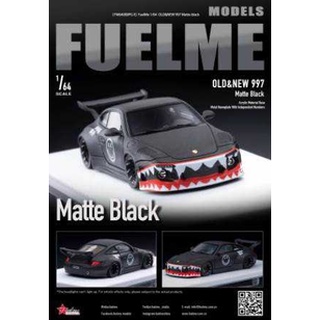 FuelMe 1/64 Old&amp;New 997 Matte Black