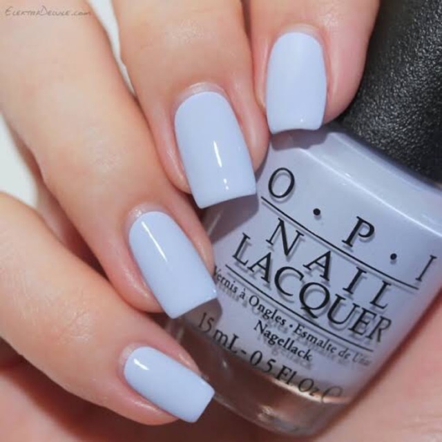 พร้อมส่ง OPI I Am What I Amethyst  สี light pale lilac, pastel purple ม่วงอ่อนพาสเทล  แท้ 💯%