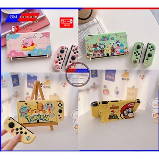 เคสนิ่มNintendo Switch OledTPU ลาย Mario pokemon animal crossing kirby เนื้อยาง