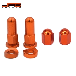 Motorcycle Rim Lock Nuts Bolts Spacer Valve Cap For KTM EXC EXCF SX SXF XC XCW XCF 125 150 200 250 300 350 450 525 530 Dirt Bike