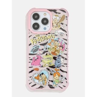 🌈 พร้อมส่ง 🌺 Skinnydip x Flintstones Sticker Case ลิขสิทธิ์แท้ (13 Pro Max/12 Pro Max/11)