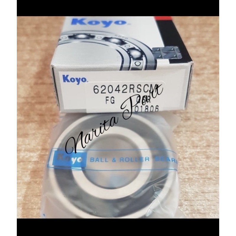 แบริ่ง 6204 2RS Koyo