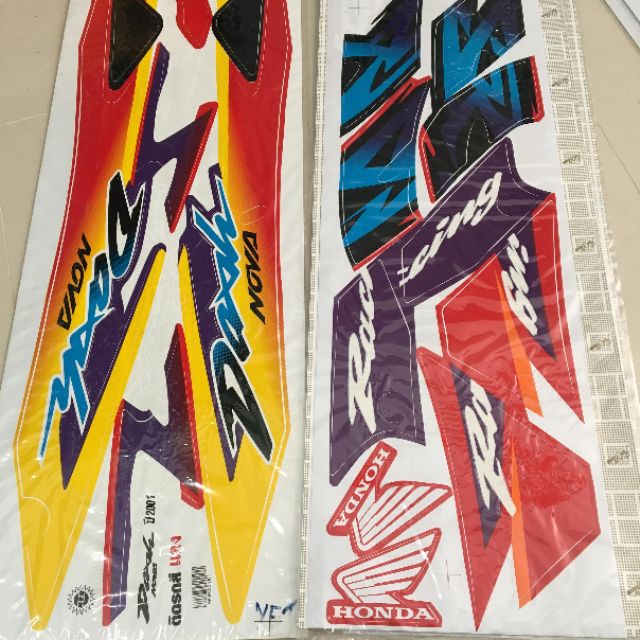 สติ๊กเกอร์ DASH 2001 แดช ปี 2001เคลือบเงา เนื้อดี ติดทน ไม่ซีด - รูปที่ 4