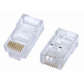 CAT 5E RJ45 PLUG High Performance ตัวผู้ 10 ตัว