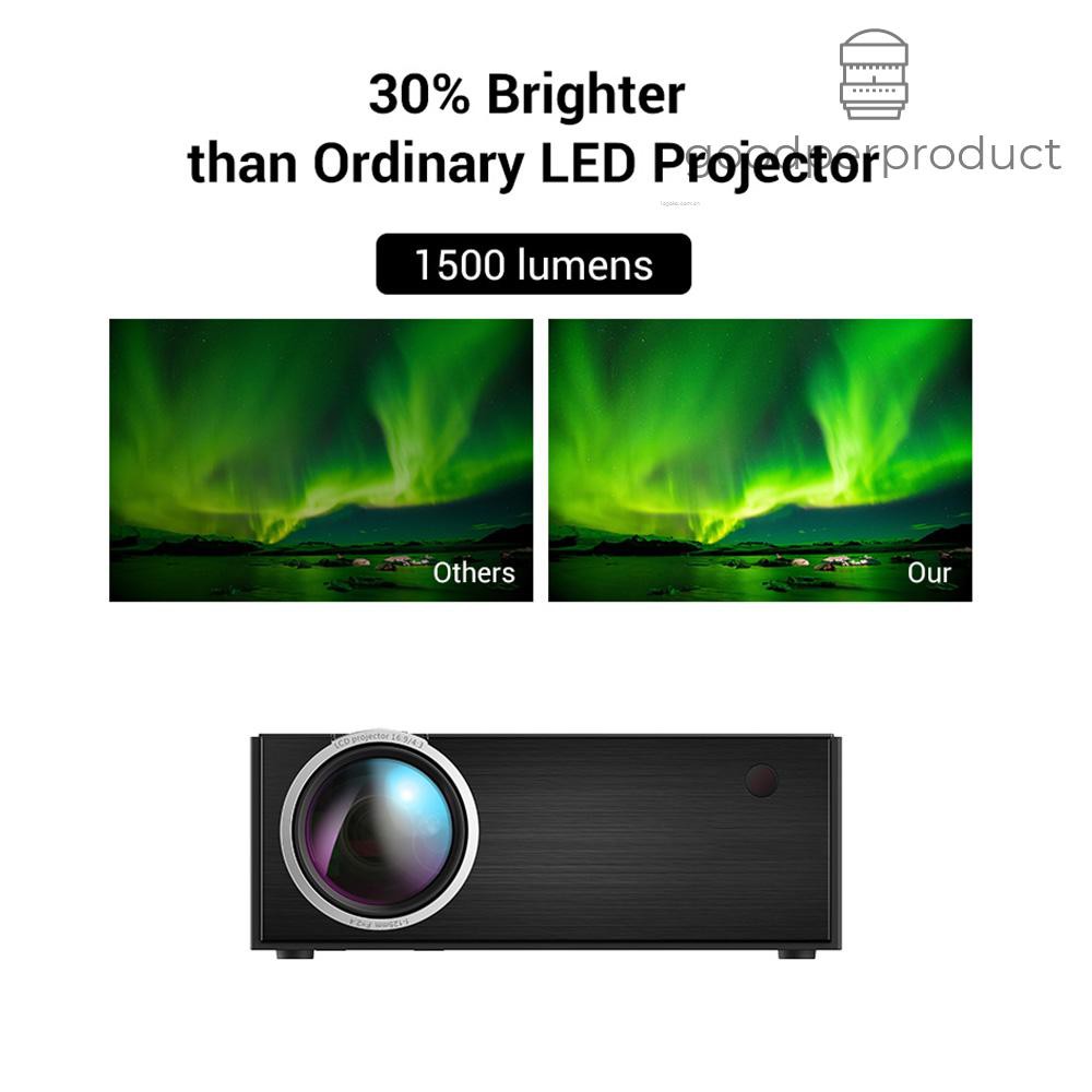 Good&P Portable LCD Projector Full HD LED Projector 1080P Supported ...