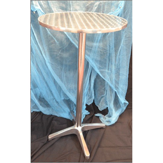 โต๊ะบาร์ -Aluminium ขนาดท็อป 60dia x 100H cm