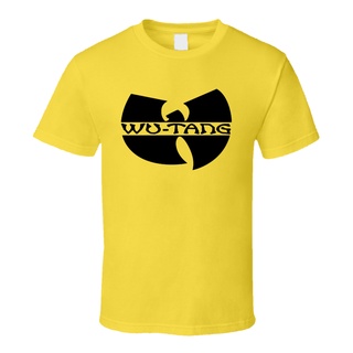 เสื้อยืด พิมพ์ลาย Wu Tang Clan Classic W สีเหลือง แฟชั่นสําหรับผู้ชาย