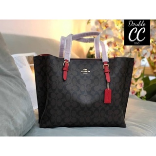 (แท้ 💯%‼) COACH MOLLIE TOTE เช็คสินค้าทางแชทก่อนสั่งซื้อ