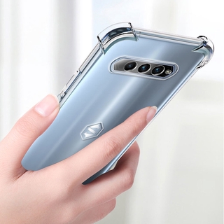 เคส Xiaomi Black Shark 4 3 2 Pro โปร่งใสเคสกันกระแทกซิลิโคนคุณภาพสูงเคสป้องกัน Xiaomi POCO X3 NFC Pro M3 Redmi Note 9s 9T 9 Pro Max