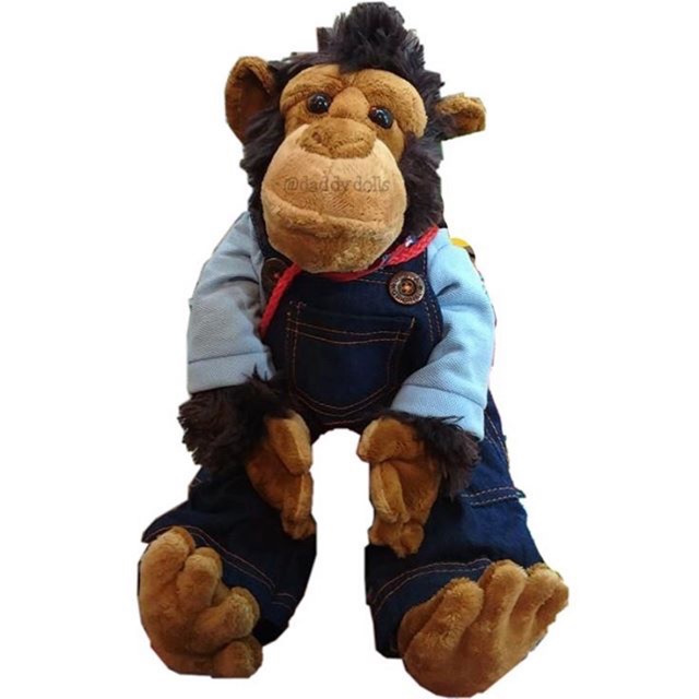 WOW ของขวัญ ตุ๊กตา ลิง Pan-Kun ปังคุง ขำกลิ้งลิงกับหมา 10/12/17นิ้ว Anee Park