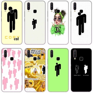 Vivo y20 y12 y15 2020 y83 y95 y11 2019 Case TPU Soft Silicon Protecitve Shell Phone casing Cover Funny Billie Eilish logo