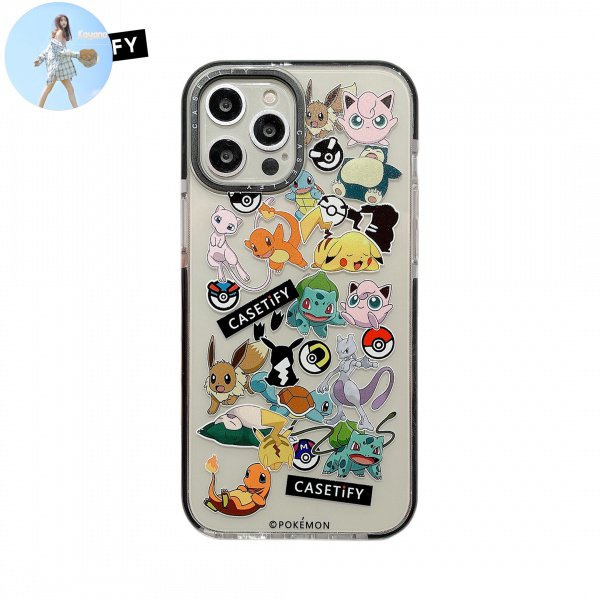 ✌✌✌Casetify Japan Pokemon Go For Apple iPhone12 pro max Case 11 Clear Xs K7jQ