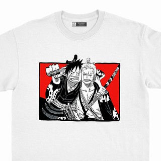 One Piece Luffy Zoro Red Black Grey