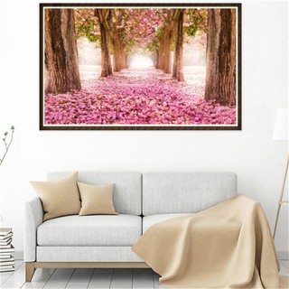 Diy cherry tree diamond painting / cross stitch / bedroom living room / wall stickers wall painting decoration