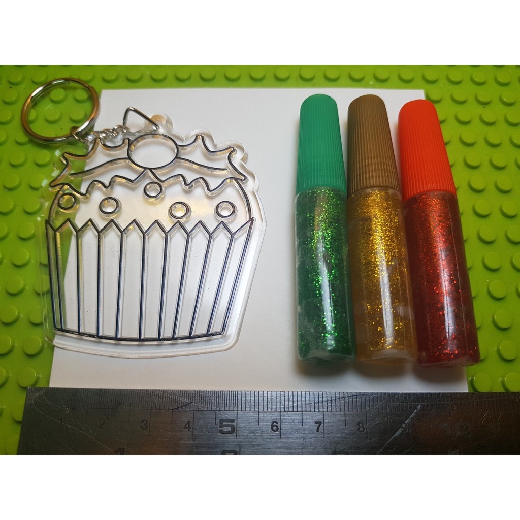 พวงกุญแจระบายสี 10 บาท - Key chain 10 Baht สีกากเพชร ราคาถูก (01) - รูปที่ 5