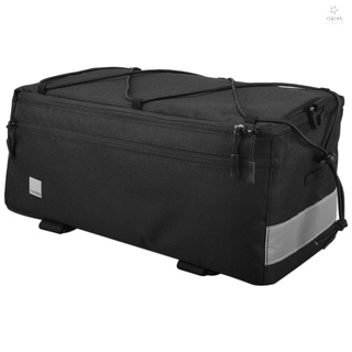 RIDERLIVING Multi Function Cycling Insulated Trunk Cooler Bag Bicycle Bike Rear Seat Bag Luggage Rack Pannier Bag