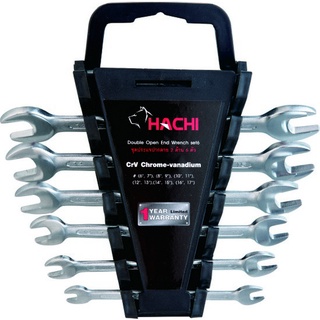 Chaixing Home ชุดประแจปากตาย HACHI ขนาด 20.5 x 20 x 4.2 ซม. (แพ็ค 6 ชิ้น) เครื่องมือช่าง