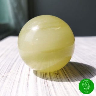 กรีนแคลไซต์ทรงกลม Green Calcite