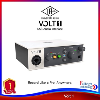 Universal Audio Volt 1 USB Audio Interface ออดิโออินเตอร์เฟสรุ่นเริ่มต้น แบบ USB 2.0 1-in/2-out รับประกันศูนย์ไทย 1 ปี